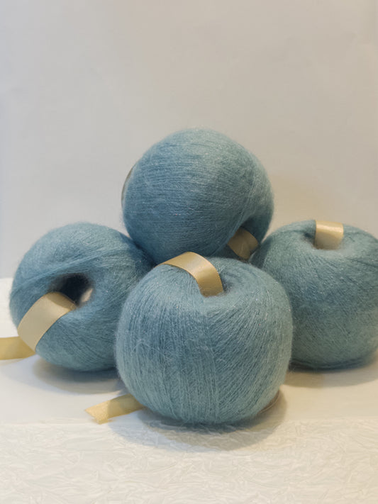 Kanebo Silk Mohair - Lake Blue 40g