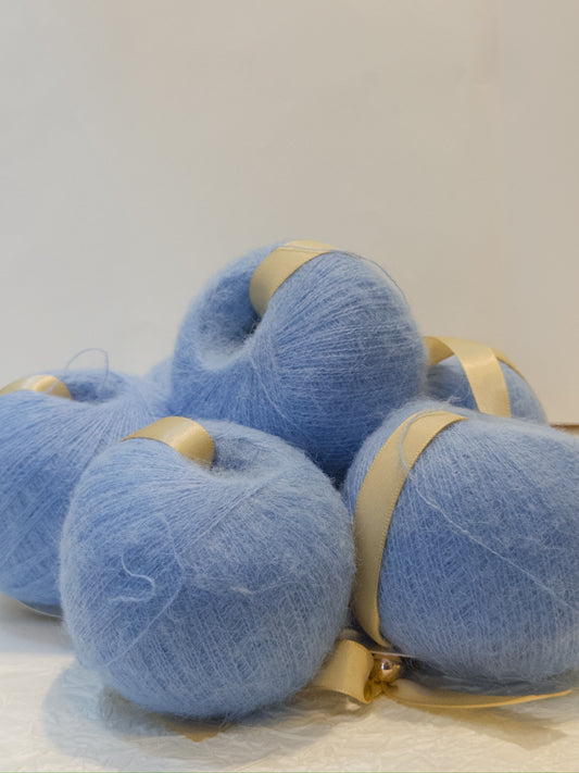 Kanebo Silk Mohair - Sky Blue 40g