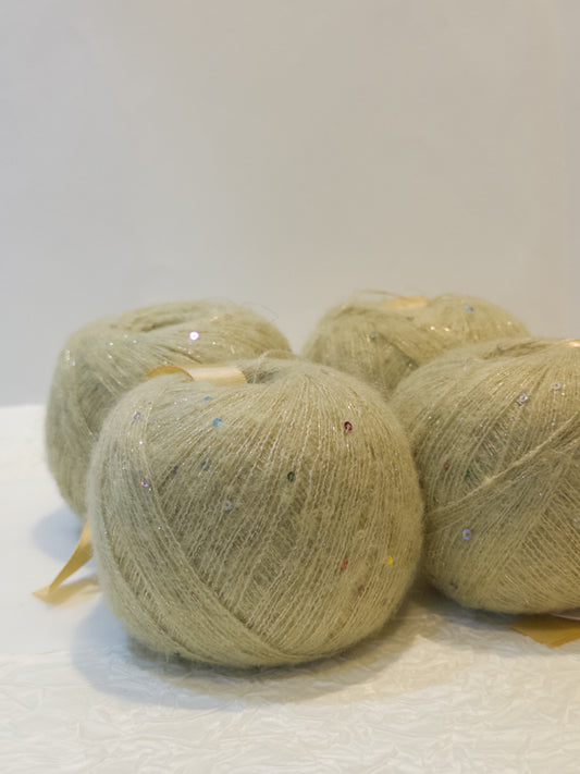 Kanebo Silk Mohair - Matcha Green 40g