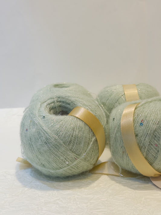 Kanebo Silk Mohair - Mint Green 40g